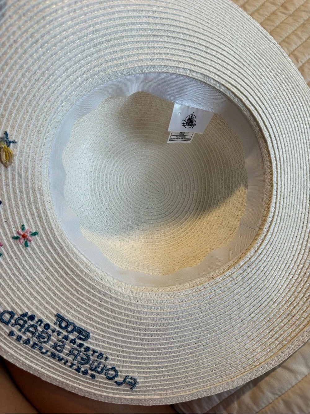 disney epcot flower & garden festival wide brim sun hat
